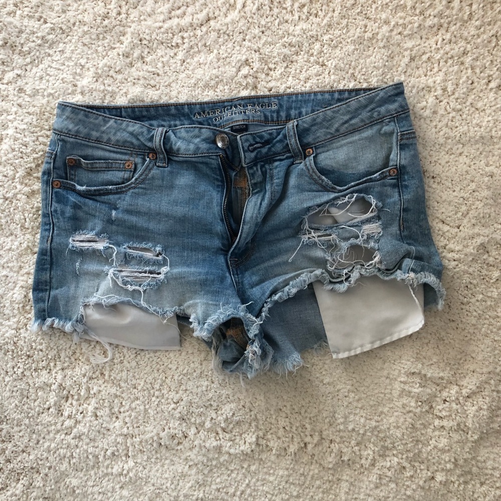 American Eagle Hi Rise Festival Shorts